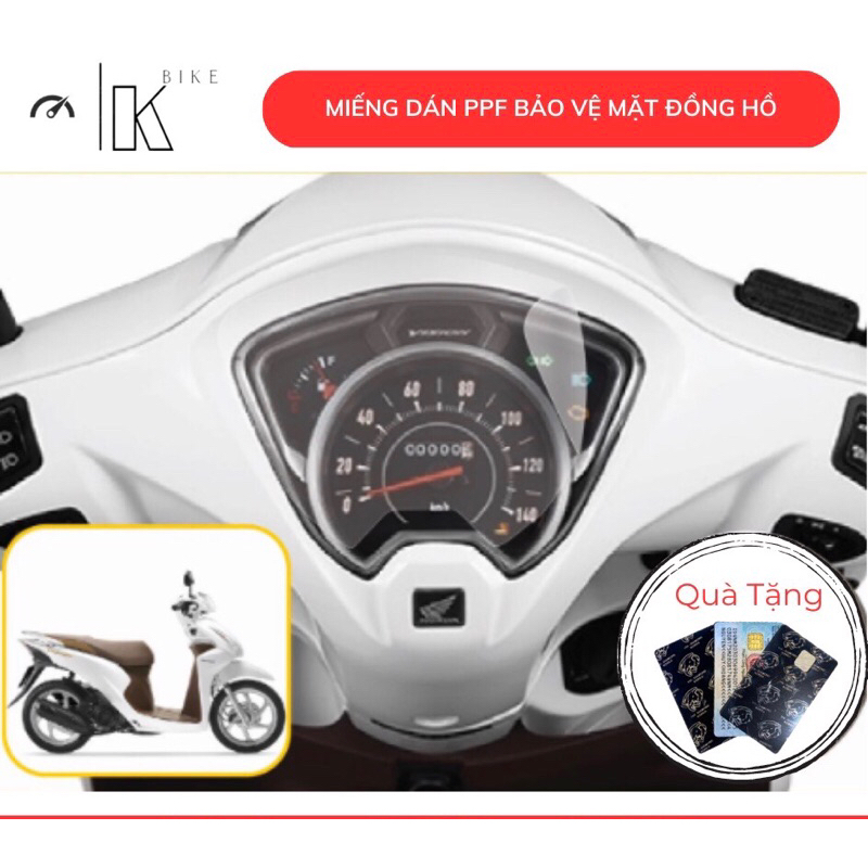 TẶNG MIẾNG DÁN CCCD) miếng dán PPF bảo vệ mặt đồng hồ xe honda Vision 2020- 2023 , ABL ,SH, EXCITER , EVO 200.....