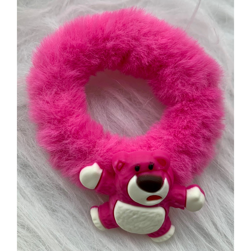 Set scrunchies lông gấu losto