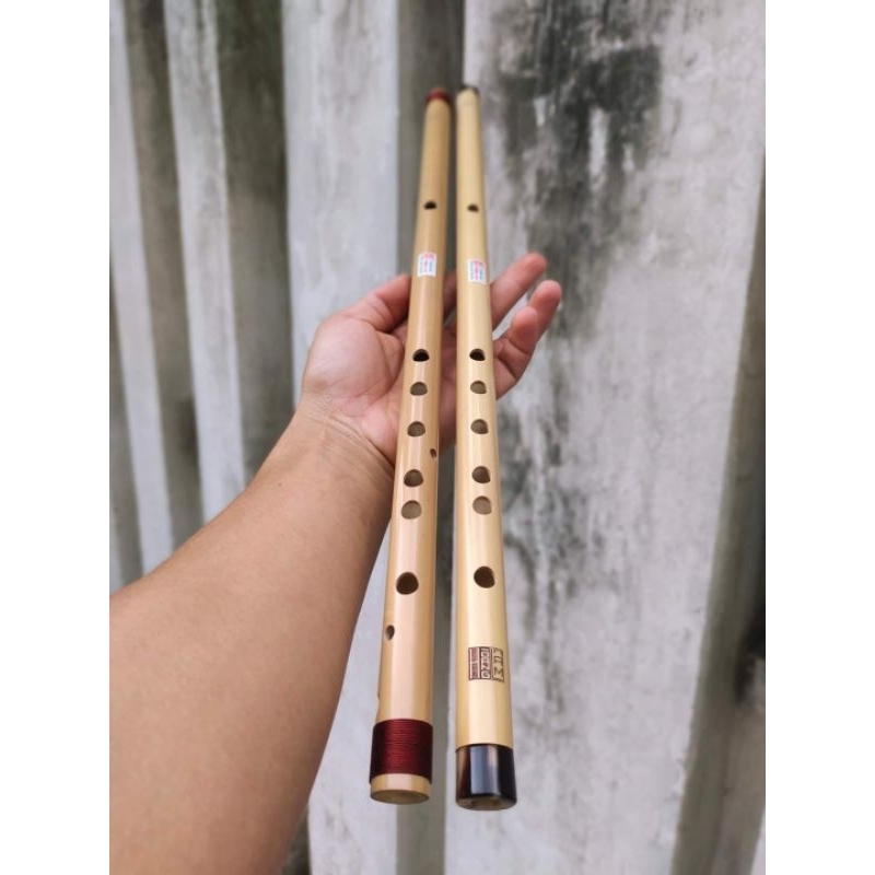 Cặp sáo trúc bấm 6 lỗ và bấm 10 lỗ tone cơ bản chuẩn âm hỗ trợ cho người mới tập chơi dễ dàng