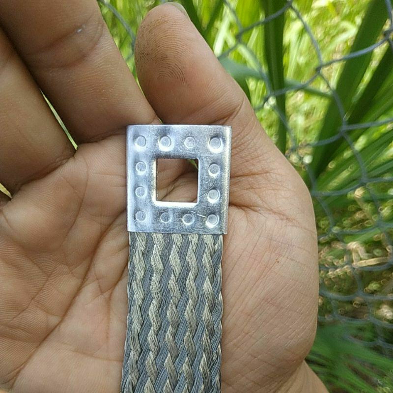 Dây đồng bện mạ thiếc, cáp hàn nối tay hàn cell pin dài 26cm