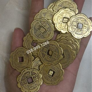 Đồng hoa mai nhỏ 3cm bằng đồng giá sỉ