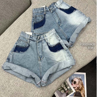 Quần short jean mẫu mới túi xịt màu thời trang!