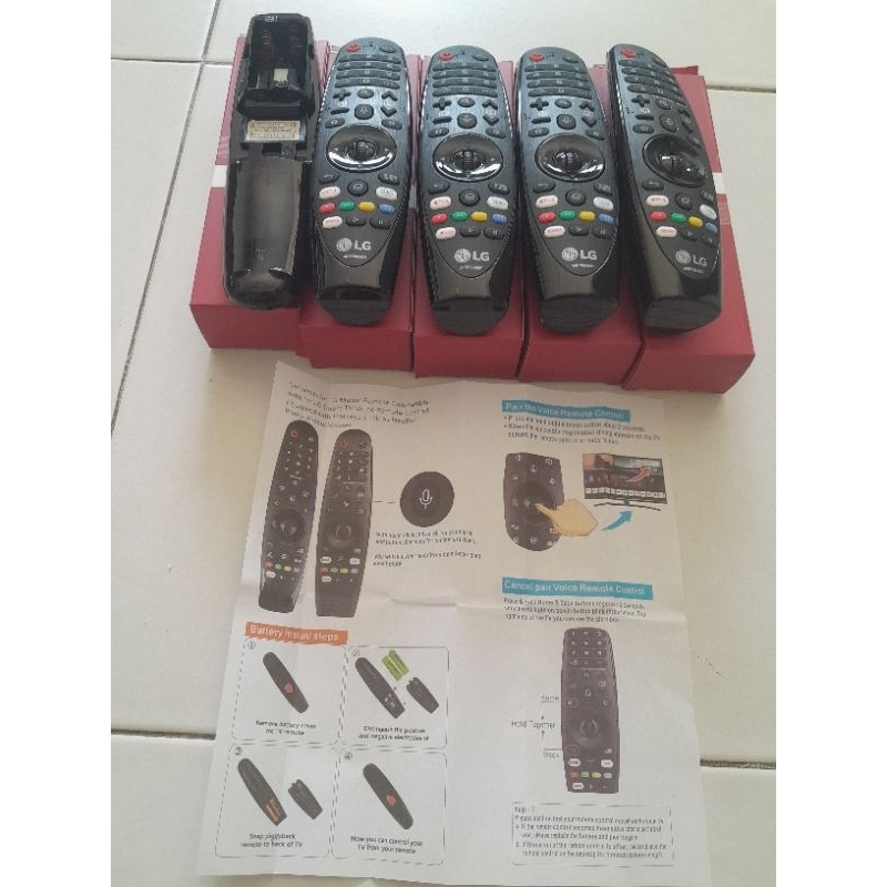 Remote Điều Khiển Tivi Thông Minh LG AN-MR19BA, MR20GA, AN-MR18BA có giọng nói  . Bảo hành 24t