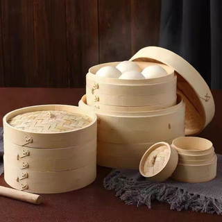 Lồng hấp, xửng hấp bánh bao HANHDECOR nhiều size đa dạng, Cơi đựng trầu bằng tre