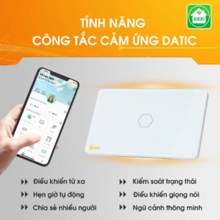 CÔNG TẮC CẢM ỨNG DATIC HUNONIC