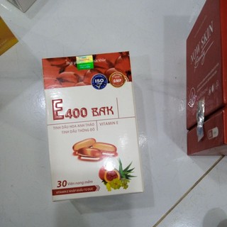 Thực phẩm bảo vệ sức khỏe _ vitamin E400 bak