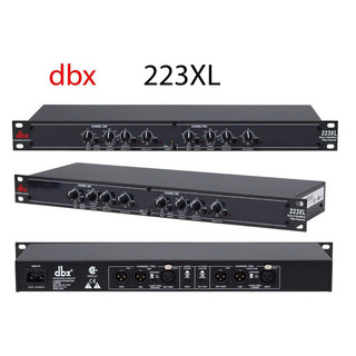 Bộ cắt sub dbx 223xl đơn giản crossover 2way stereo dễ điều chỉnh