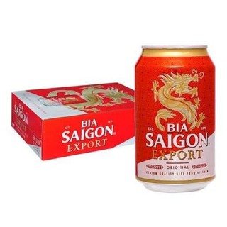 Bia sài gòn export thùng 12 lon