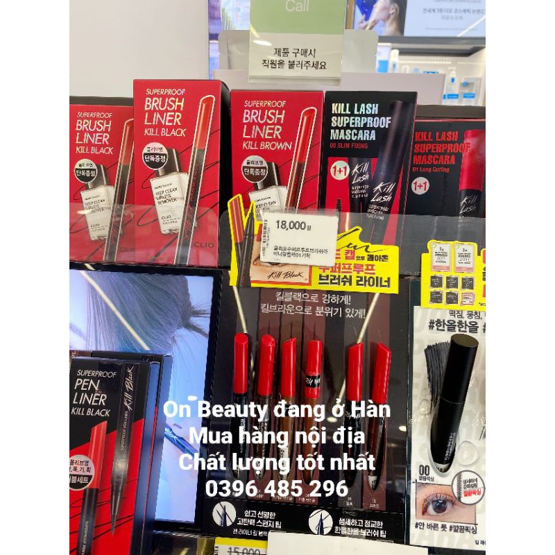 Chì Kẻ Mày CLIO Kill Brow Auto Hard Brow Pencil 0.31g