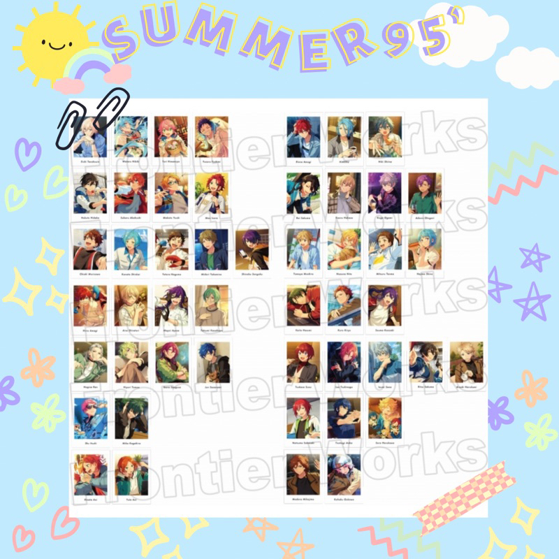 Pack EMOCA random thẻ nhân phẩm Ensemble Stars Đào Tạo Thần Tượng