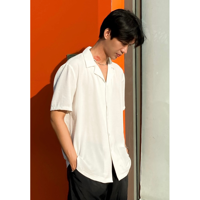 Áo sơ mi ngắn tay cuban Robus chất đủi nhăn Curban shirt