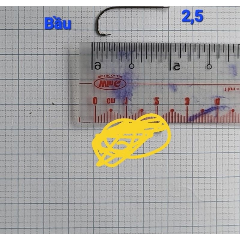 Lưỡi câu tôm càng xanh 100 lưỡi - lưỡi câu đúc - lưỡi câu tôm thủ công