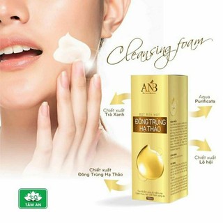 Bọt rửa mặt đông trùng hạ thảo tâm an