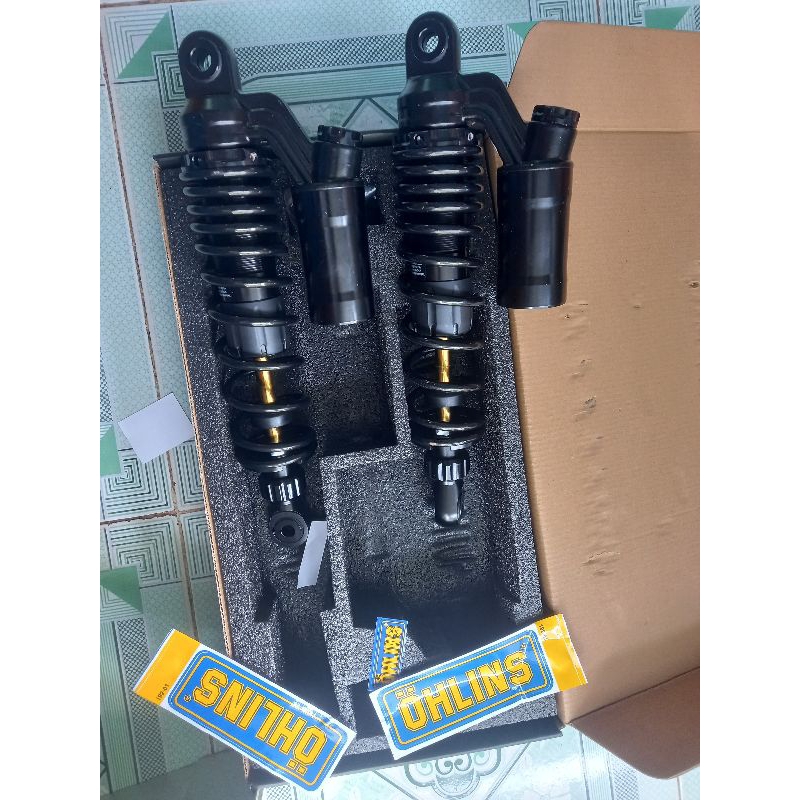 Cặp phuộc rcb bình dầu đen ti vàng gắn đc nhìu dòng xe máy