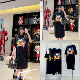 ( 70-110kg ) ĐẦM SUÔNG MICKEY BIGSIZE - ảnh thật
