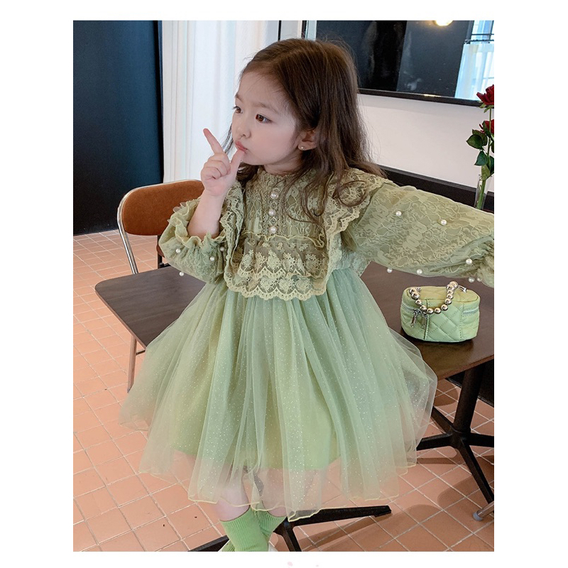 Váy công chúa cho bé Smum,Đầm xoè tay bồng mùa hè bé gái,hàng cao cấp