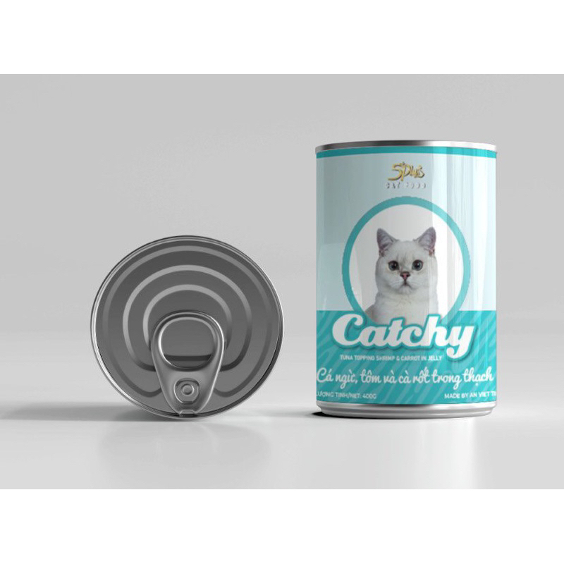 Thức ăn pate 5 Plus Premium catchuy cho mèo