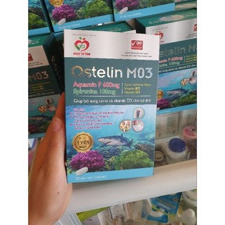 Canxi nano - canxi tảo biển ostelin mo3