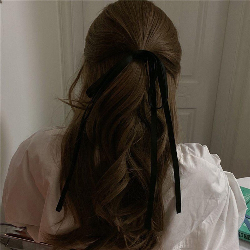 Dây cột tóc ruy băng dễ thương