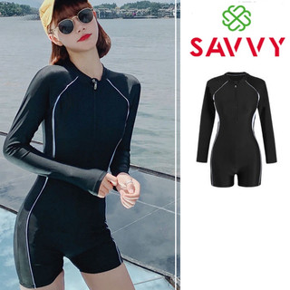 Bikini Đồ Bơi big size SV1MQD Nữ 1 mảnh đi tắm biển tay ngắn kín đáo đẹp cao cấp Korean one-piece swimsuit cho người mập