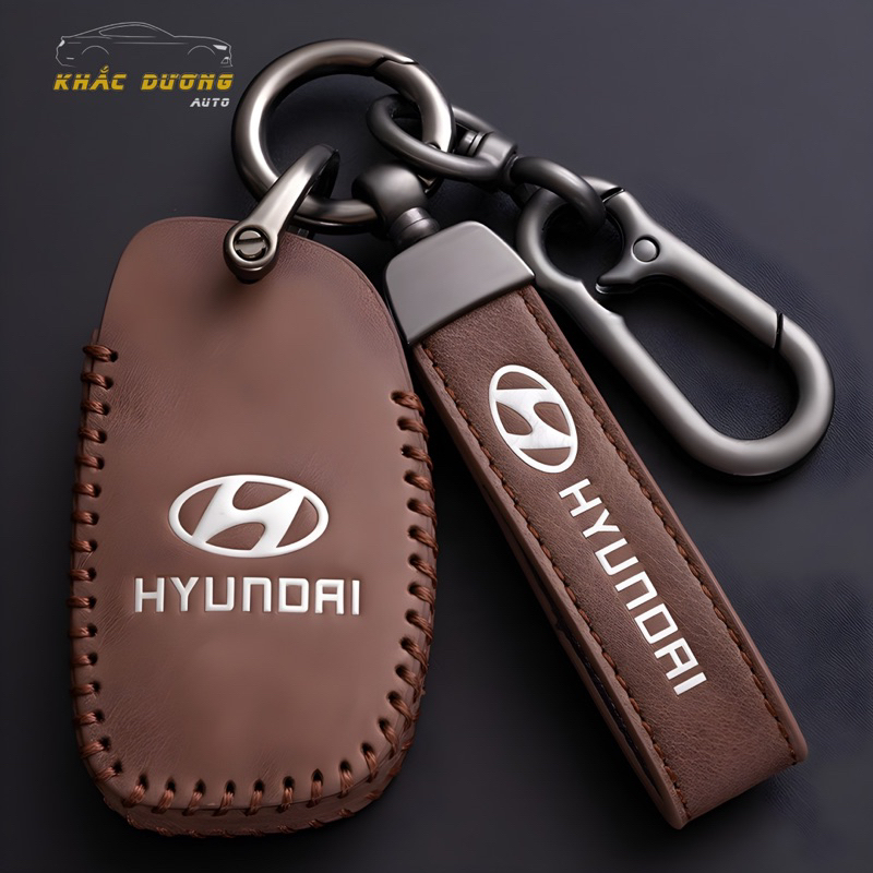 Bao da chìa khoá HYUNDAI I10 ELANTRA TUCSON cao cấp sang trọng