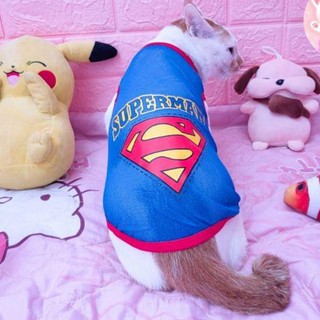 Áo SUPER MAN cho chó mèo