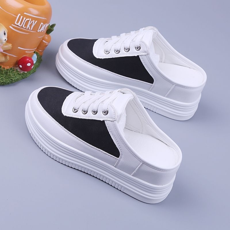 Giầy sục nữ thể thao 3 màu đế 8cm siêu nhẹ