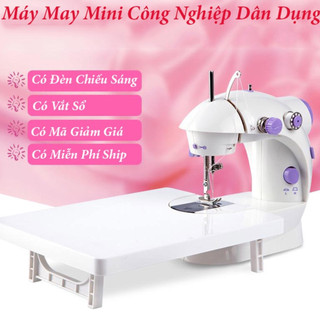 Máy may mini gia đình cmd có đèn led- máy may gia đình