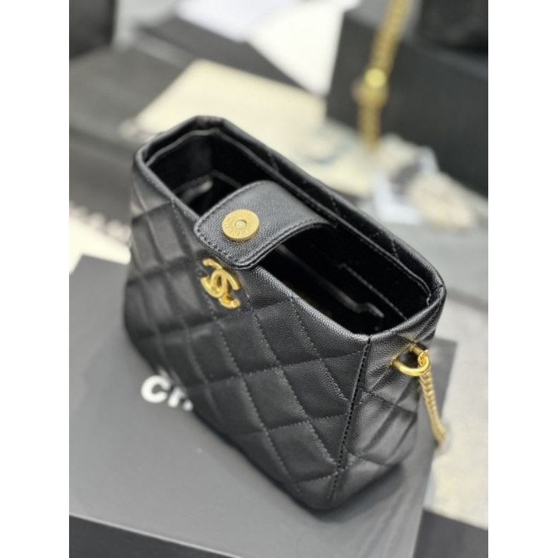 Túi xách nữ C.N HOBO TYM da hạt loại đẹp sz18cm phom xịn cực xinh