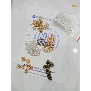 Khoen tròn, đế hoa,càng cua, kẹp răng các loại