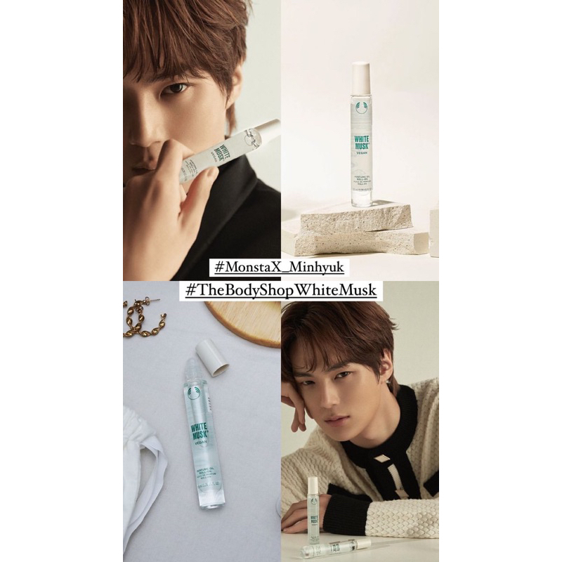 Tinh dầu nước hoa White Musk Perfume Oil The Body Shop 20ml