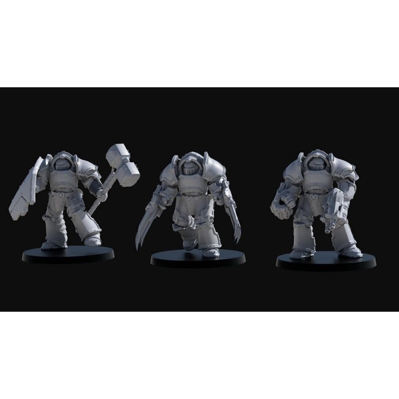 ( mô hình in 3d ) Paragon armour terminator ( 1 sp tự chọn )