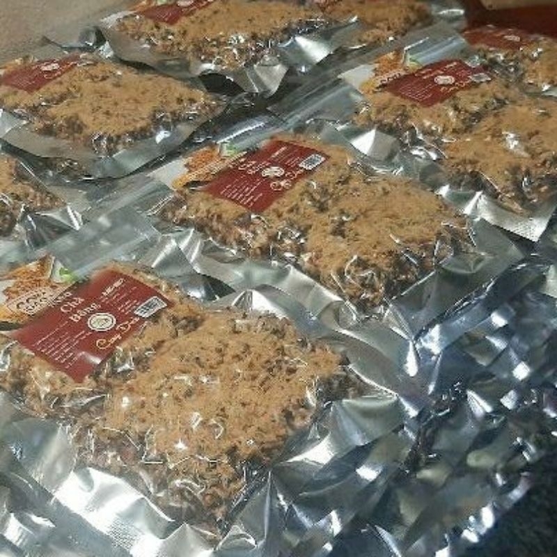 Cơm cháy gạo lứt siêu chà bông