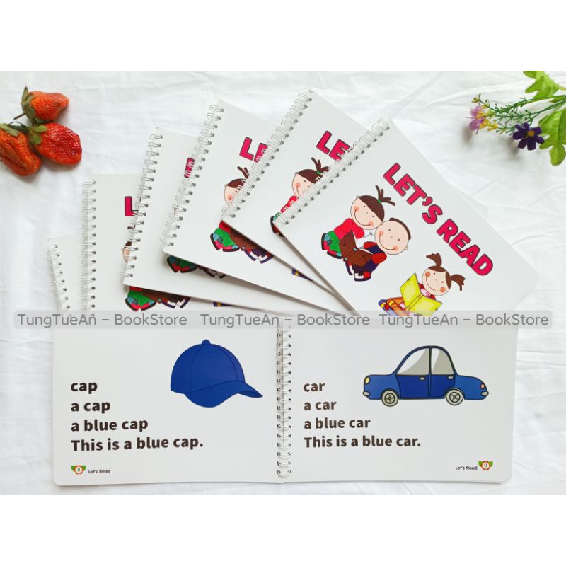 Let's Read - khổ A5- cán bóng