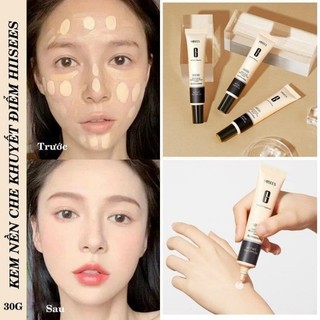  Kem Nền Che Khuyết Điểm Hisse Chính Hãng - Nội Địa Trung Giữ Lớp Nền 24H 