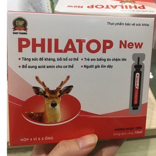 Philatop ống nhựa hộp 20 ống