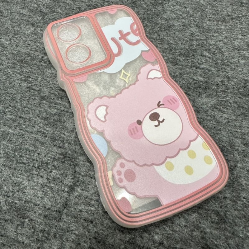 Case ốp lưng Oppo A57 A77S dẻo nhiều hình siêu dễ thương viền lượn sóng bảo vệ camera