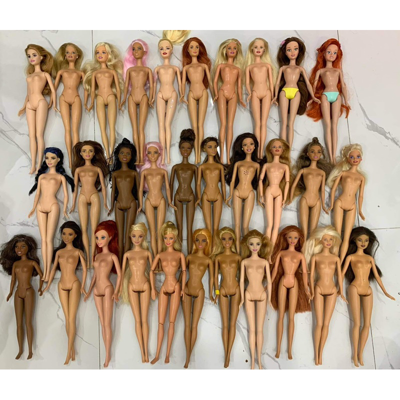 Búp bê Barbie used nude
