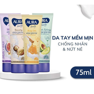 [ Quà tặng]. Kem Tay Aura Beauty Làm Mềm Da Tay Chân Giảm Nứt Nẻ Beauty Cream Nga