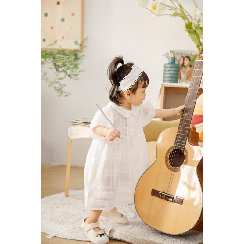 Váy Babydoll cổ sen em bé nanci room