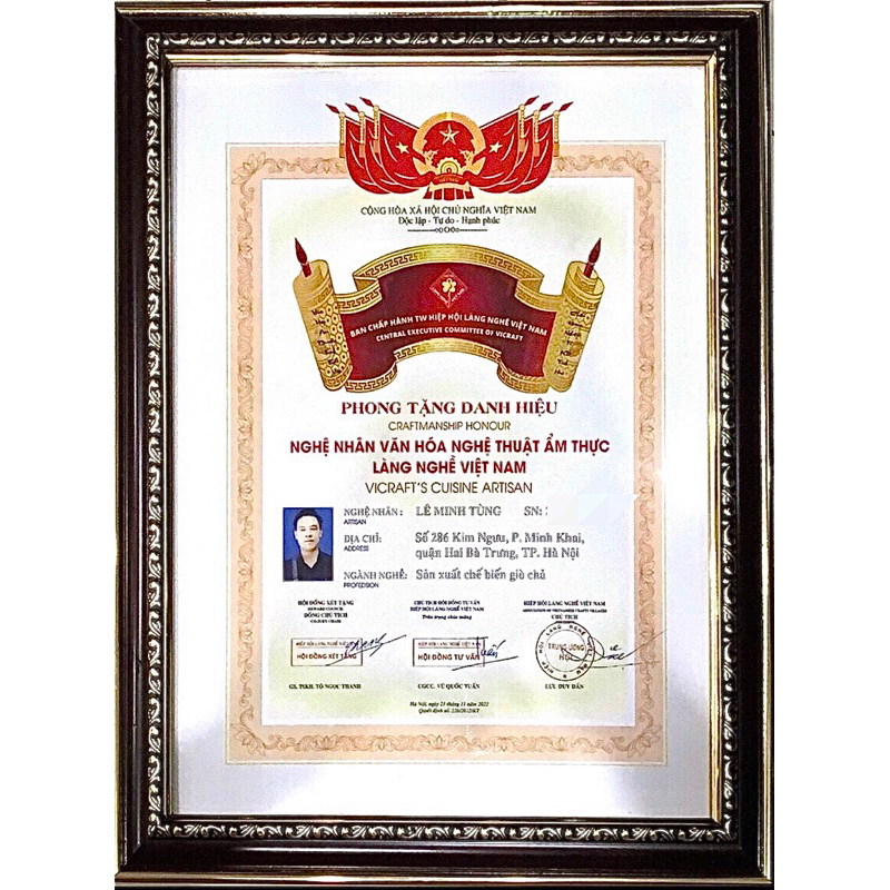 Nem Chạo Thương Hiệu Ước Lễ  siêu giòn, ngon