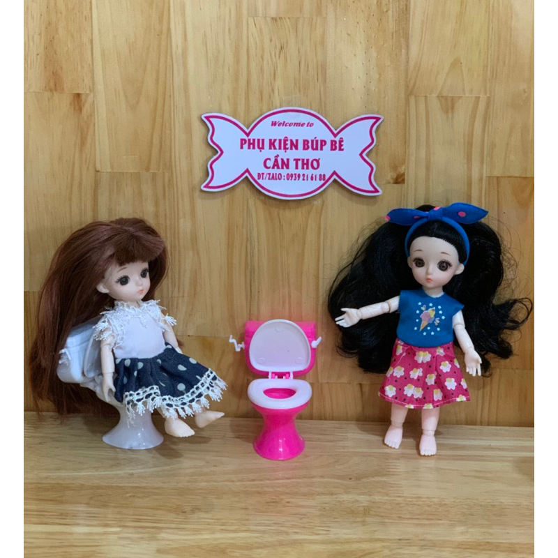 Bồn cầu mini cho nhà bup bê