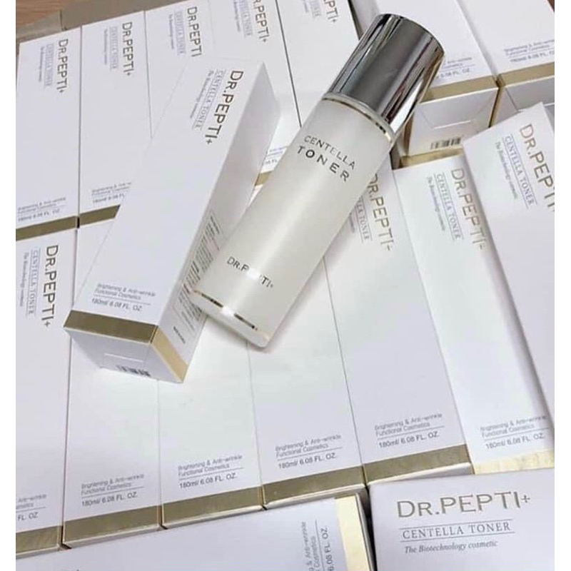 Nước Hoa Hồng Dr.Pepti+Centella Toner Giúp Se Khít Lỗ Chân Lông, Dưỡng Da Căng Bóng Hàn Quốc