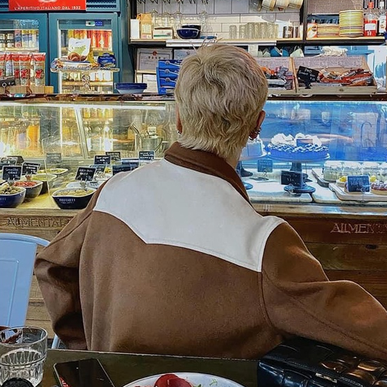 Áo Khoác Bomber Varsity Jacket Nam Phối Da Chất Liệu Dạ Áo jeacket varsity Mũi tên Da kunshop unisex4