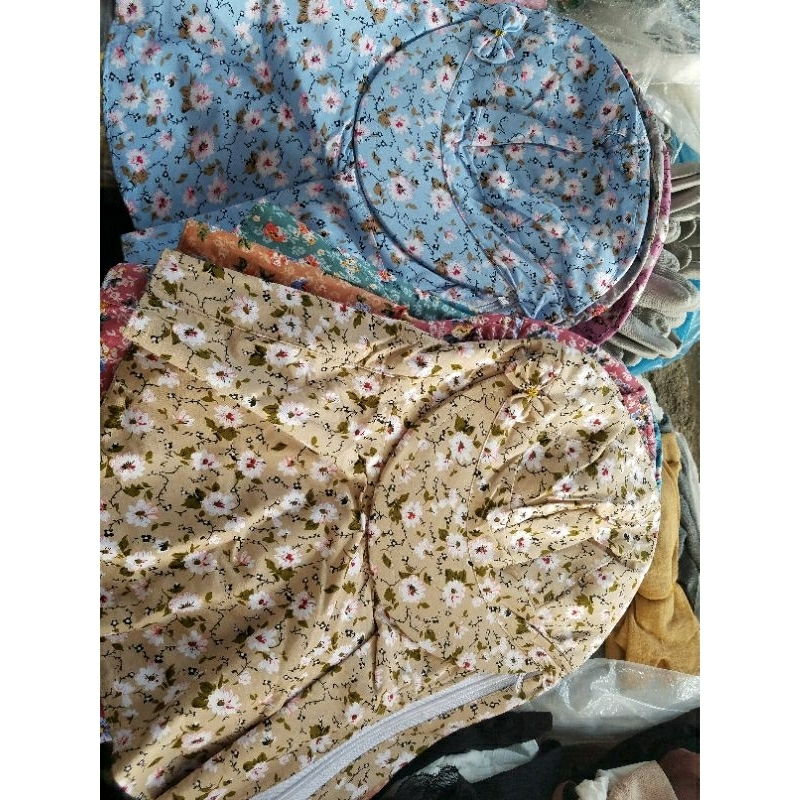 Mũ chống nắng vành nhỏ khóa kéo