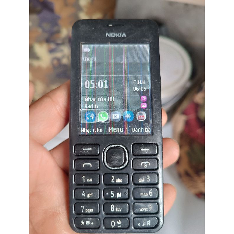 Xác điện thoại Nokia 206