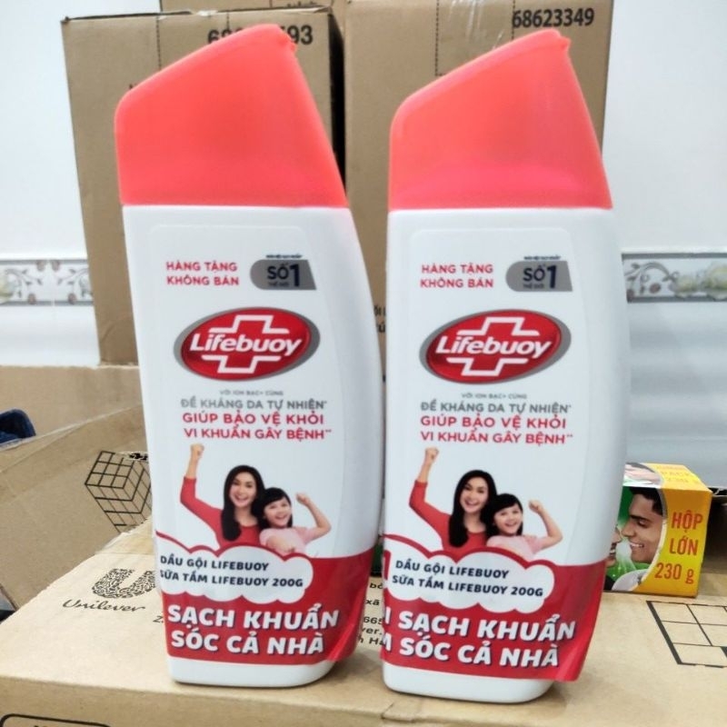 Sữa tắm Lifebuoy 200g(hàng khuyến mãi)