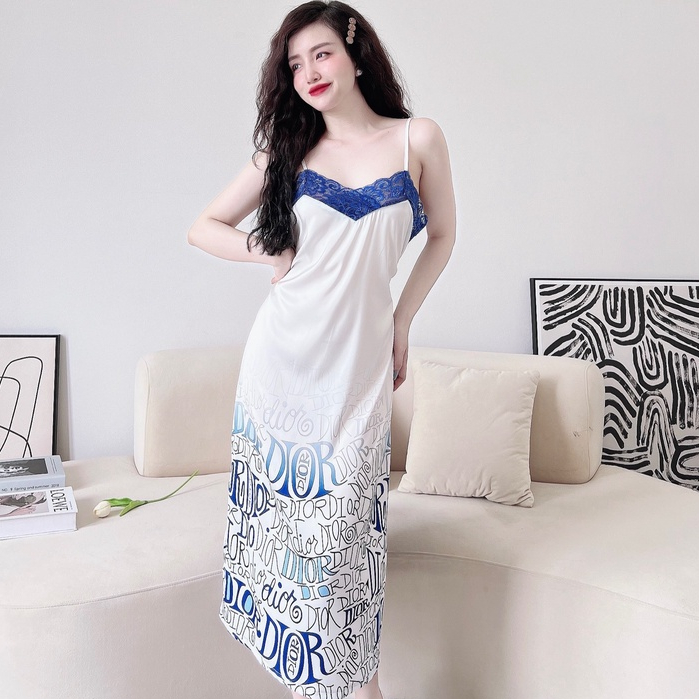 [Mã BMLT30 giảm đến 30K đơn 299K] Váy Ngủ Nữ Lụa SOJUN Chất Latin In 3D Xẻ Tà Dưới 65 Ký | BigBuy360 - bigbuy360.vn