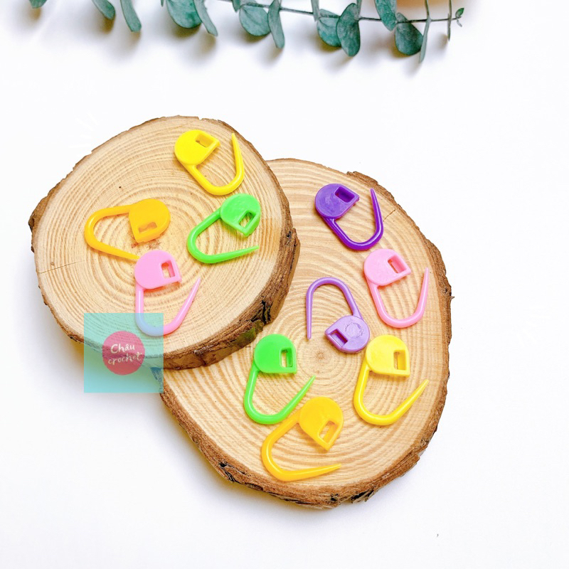 Ghim đánh dấu nhiều sắc màu, phù hợp cho đan móc len sợi