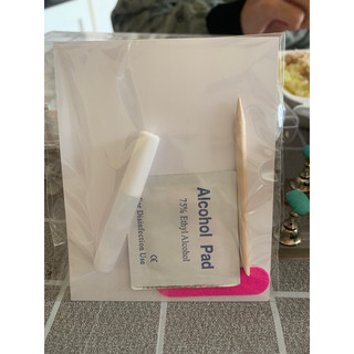 nailbox đen nhũ flat